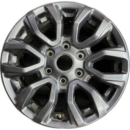 17" RANGER 19-22 17x8, , dark gray, , V spoke Original OEM Wheel Rim - Front View