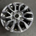 17" RANGER 19-22 17x8, , dark gray, , V spoke Original OEM Wheel Rim - Side Profile