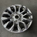 17" RANGER 19-22 17x8, , dark gray, , V spoke Original OEM Wheel Rim - Close-Up Detail