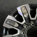 20" SIERRA 2500 PICKUP 24 20x8.5 8 spoke raised spoke machined with black - Side Profile