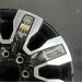 20" SIERRA 2500 PICKUP 24 20x8.5 8 spoke raised spoke machined with black - Close-Up Detail