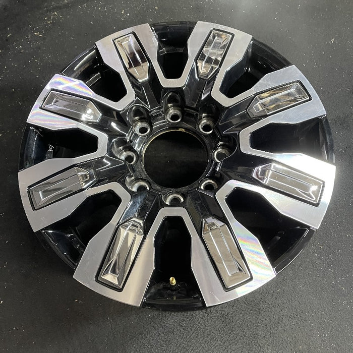 20" SIERRA 2500 PICKUP 24 20x8.5 8 spoke raised spoke machined with black - View 7