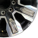 20" SIERRA 2500 PICKUP 24 20x8.5 8 spoke raised spoke machined with black - Close-Up Detail