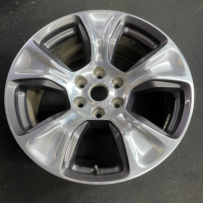 20" DODGE 1500 PICKUP 19-21 , 20x9, , 5 spoke, opt WRB Original OEM Wheel Rim - Side Profile