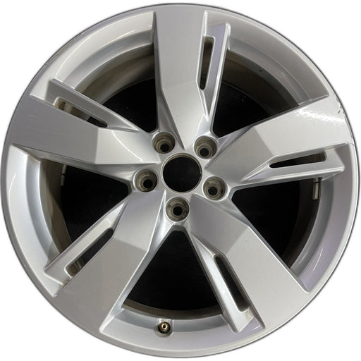 19" AUDI Q5 18 19x8 , , slotted spoke Original OEM Wheel Rim - Front View