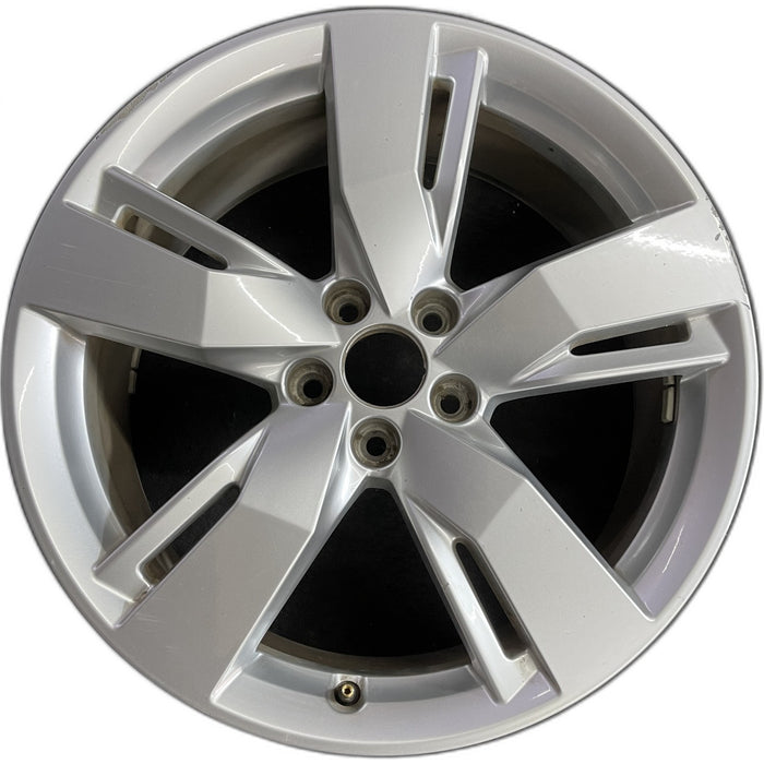 19" AUDI Q5 18 19x8 , , slotted spoke Original OEM Wheel Rim - Front View