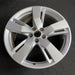 19" AUDI Q5 18 19x8 , , slotted spoke Original OEM Wheel Rim - Side Profile