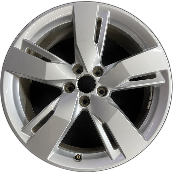 19" AUDI Q5 18 19x8 , , slotted spoke Original OEM Wheel Rim - Front View