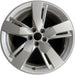 19" AUDI Q5 18 19x8 , , slotted spoke Original OEM Wheel Rim - Front View