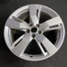 19" AUDI Q5 18 19x8 , , slotted spoke Original OEM Wheel Rim - Side Profile
