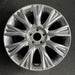 18" GENESIS 09-12 Sdn 18x7.5 9 spoke covered lugs Original OEM Wheel Rim - Front View