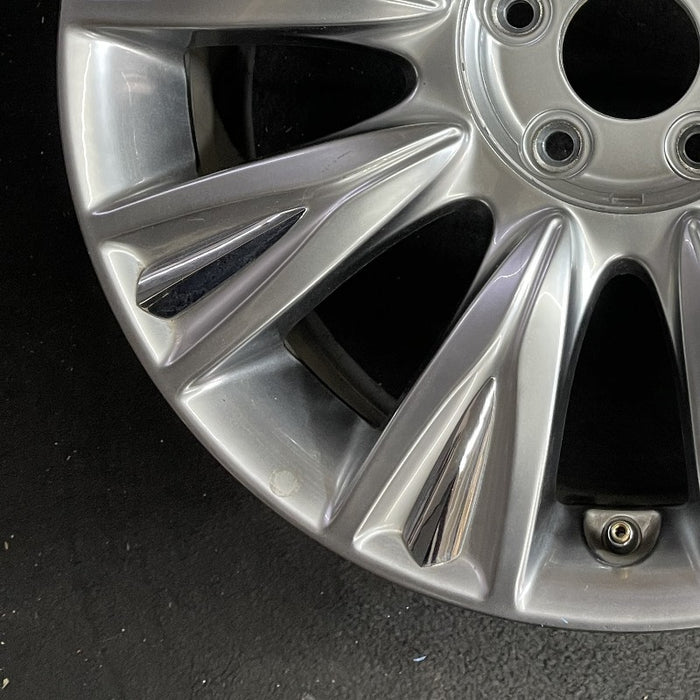 18" GENESIS 09-12 Sdn 18x7.5 9 spoke covered lugs Original OEM Wheel Rim - Additional View
