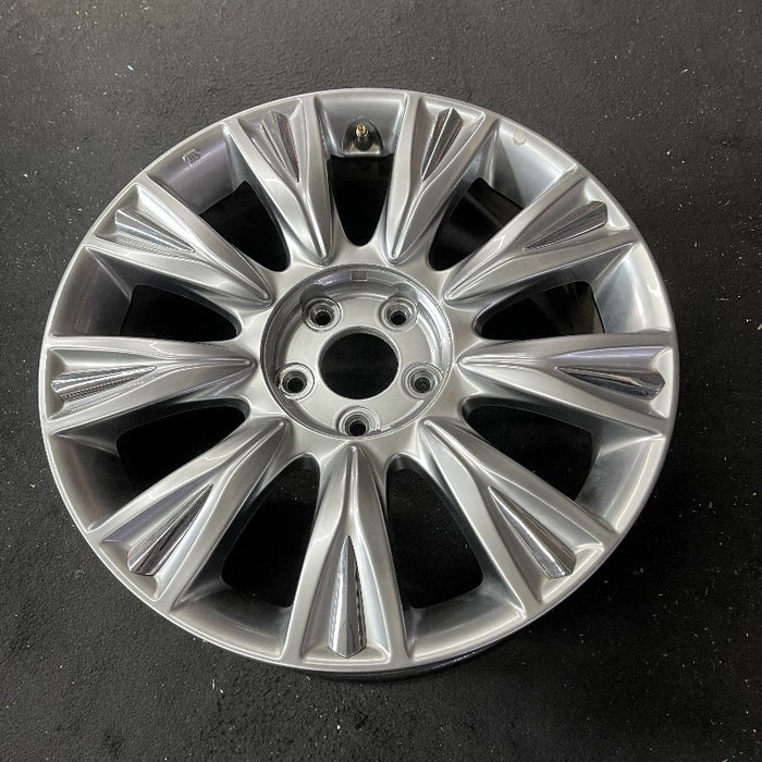 18" GENESIS 09-12 Sdn 18x7.5 9 spoke covered lugs Original OEM Wheel Rim - View 8