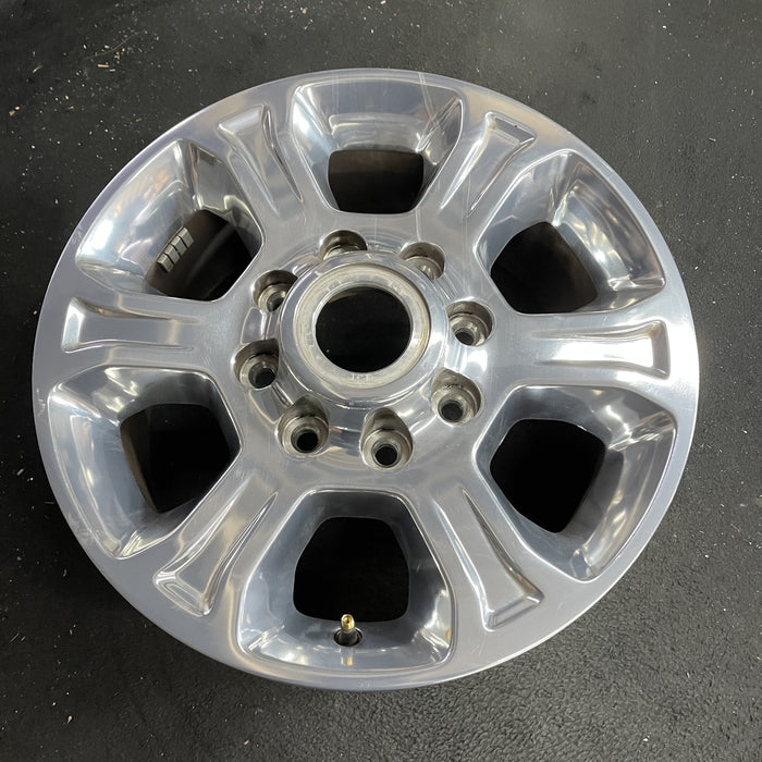 18" DODGE 2500 PICKUP 19-24 , 18x8, 6 spoke , solid spoke Original OEM Wheel Rim - Side Profile