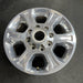 18" DODGE 2500 PICKUP 19-24 , 18x8, 6 spoke , solid spoke Original OEM Wheel Rim - Side Profile