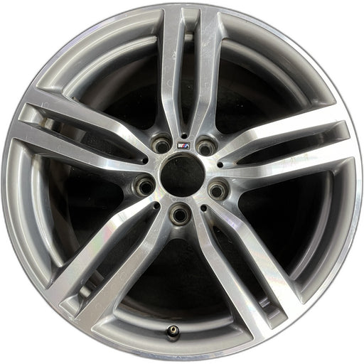 19" BMW X6 15-19 19x9 , , double spoke, 48mm offset Original OEM Wheel Rim - Front View