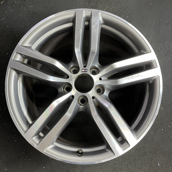 19" BMW X6 15-19 19x9 , , double spoke, 48mm offset Original OEM Wheel Rim - Additional View