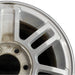 16" HUMMER H3 08 16x7.5 7 double spoke finish Original OEM Wheel Rim - Side Profile