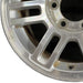 16" HUMMER H3 06 16x7.5 7 double spoke satin machined finish Original OEM Wheel - Back View