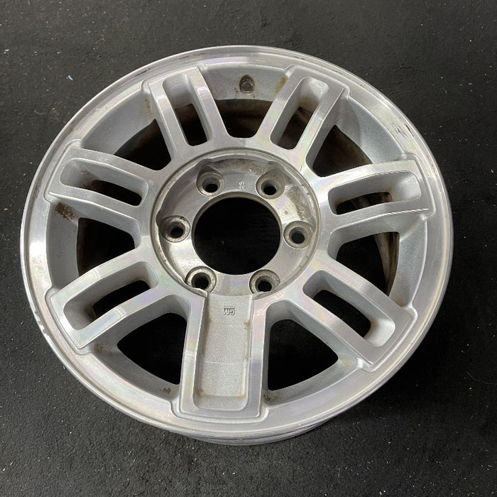 16" HUMMER H3 06 16x7.5 7 double spoke satin machined finish Original OEM Wheel - View 8