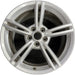 19" CORVETTE 08 19x10 , 5 double spoke, silver Original OEM Wheel Rim - Front View