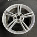 19" CORVETTE 08 19x10 , 5 double spoke, silver Original OEM Wheel Rim - Side Profile