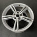 19" CORVETTE 08 19x10 , 5 double spoke, silver Original OEM Wheel Rim - Close-Up Detail