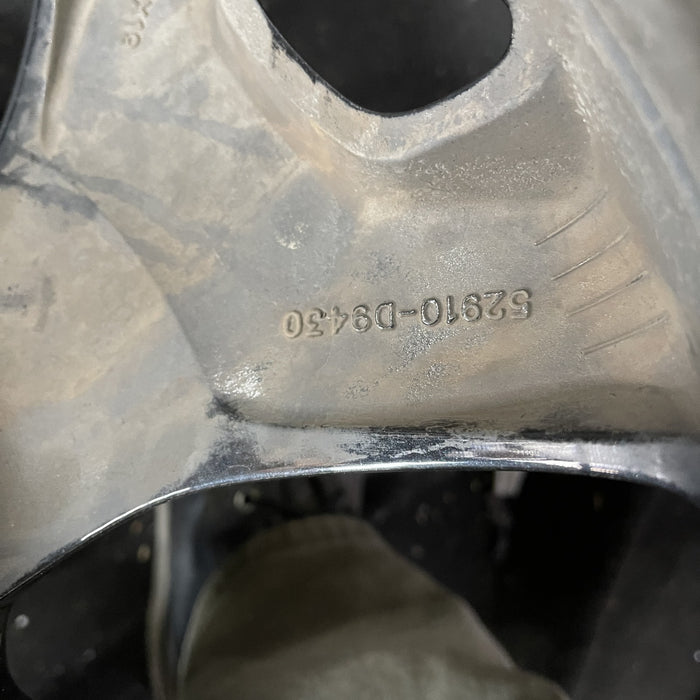19" SPORTAGE 17-19 19x7.5 Original OEM Wheel Rim - Back View