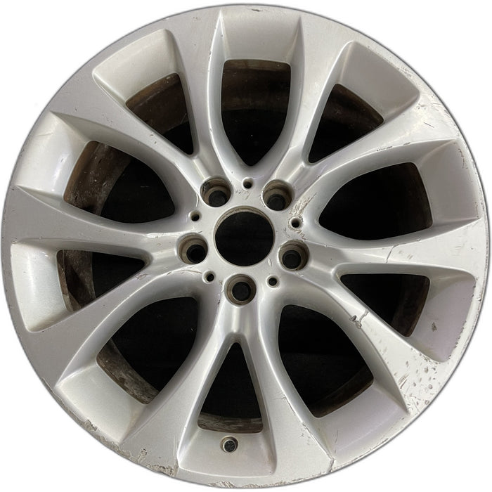 19" BMW X5 14-18 19x9 , 5 spoke, V spoke, wide spoke Original OEM Wheel Rim - Front View