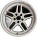18" BMW 740i 00-01 18x8 , 10 spoke , smooth finish Original OEM Wheel Rim - Front View