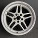 18" BMW 740i 00-01 18x8 , 10 spoke , smooth finish Original OEM Wheel Rim - Angle View