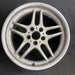 18" BMW 740i 00-01 18x8 , 10 spoke , smooth finish Original OEM Wheel Rim - Angle View