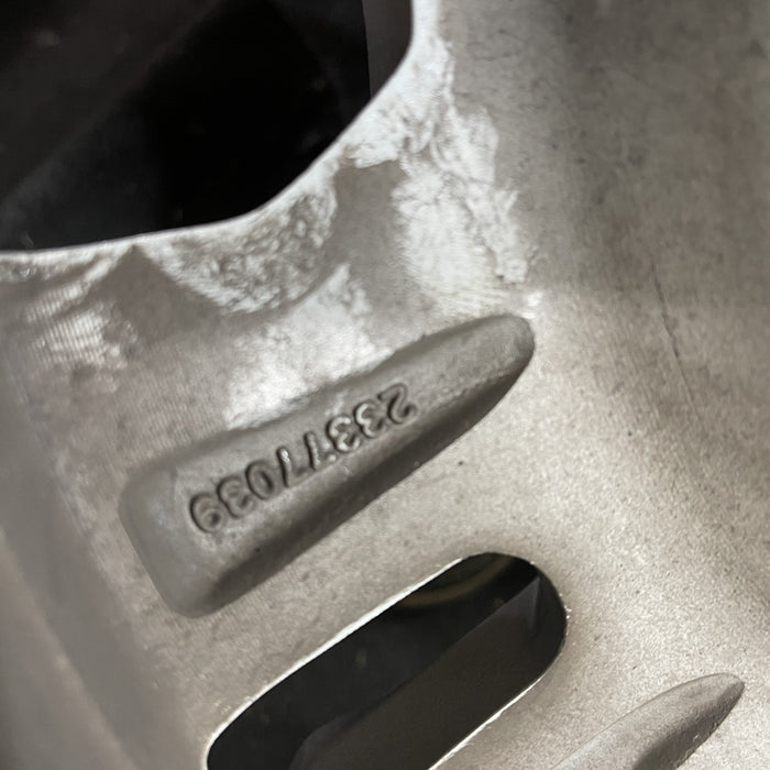 18" SILVERADO 2500 PICKUP 21-24 18x8, aluminum, machined face with silver accent Original OEM Wheel Rim