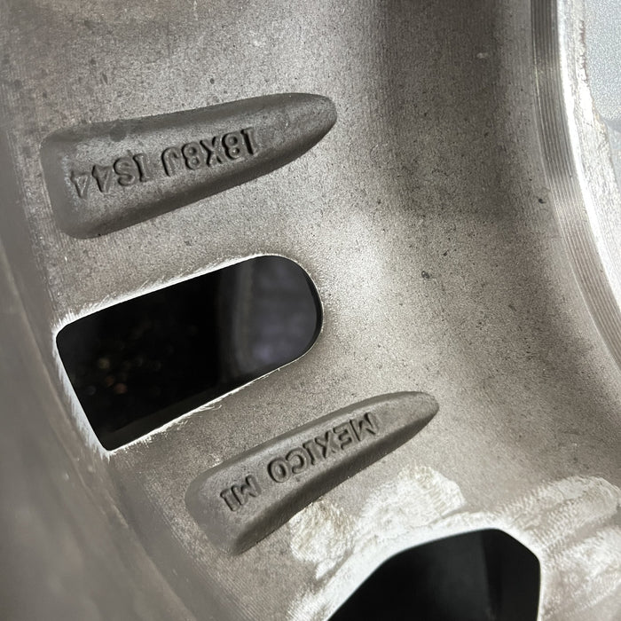 18" SILVERADO 2500 PICKUP 21-24 18x8, aluminum, machined face with silver accent Original OEM Wheel Rim