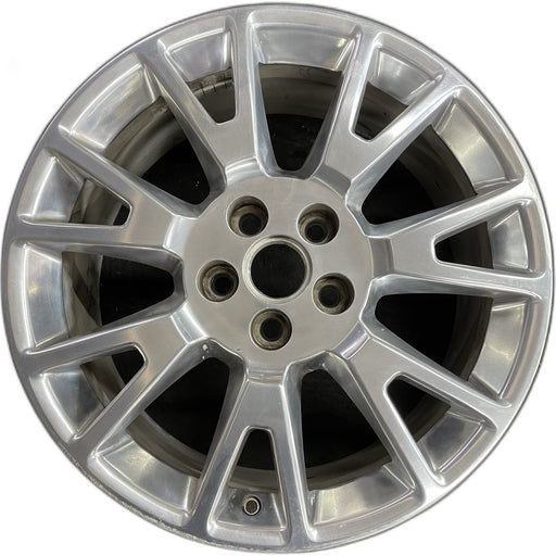 19" CTS 10 19x8.5 , Original OEM Wheel Rim - Front View