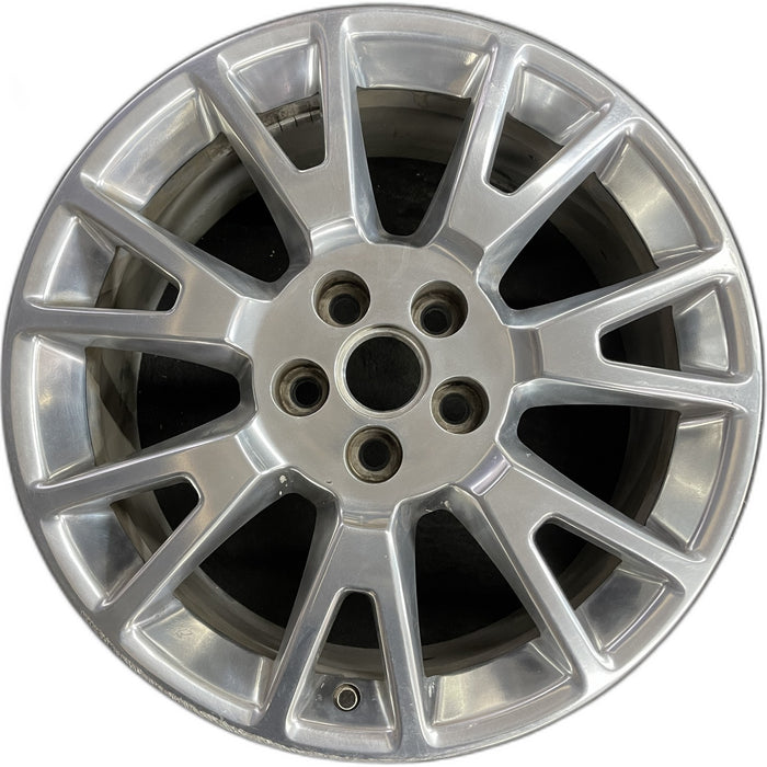 19" CTS 10 19x8.5 , Original OEM Wheel Rim - Front View
