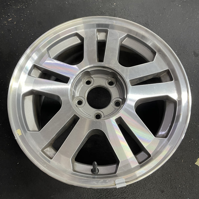 17" MUSTANG 06-09 17x8 , split spoke Original OEM Wheel Rim - Side Profile