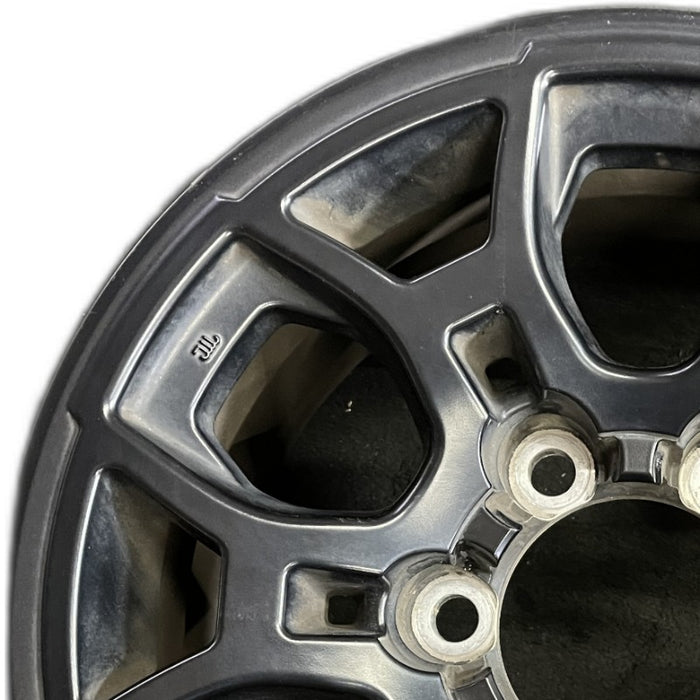 16" TACOMA 19 16x7 alloy 6 spoke D Spoke black Original OEM Wheel Rim