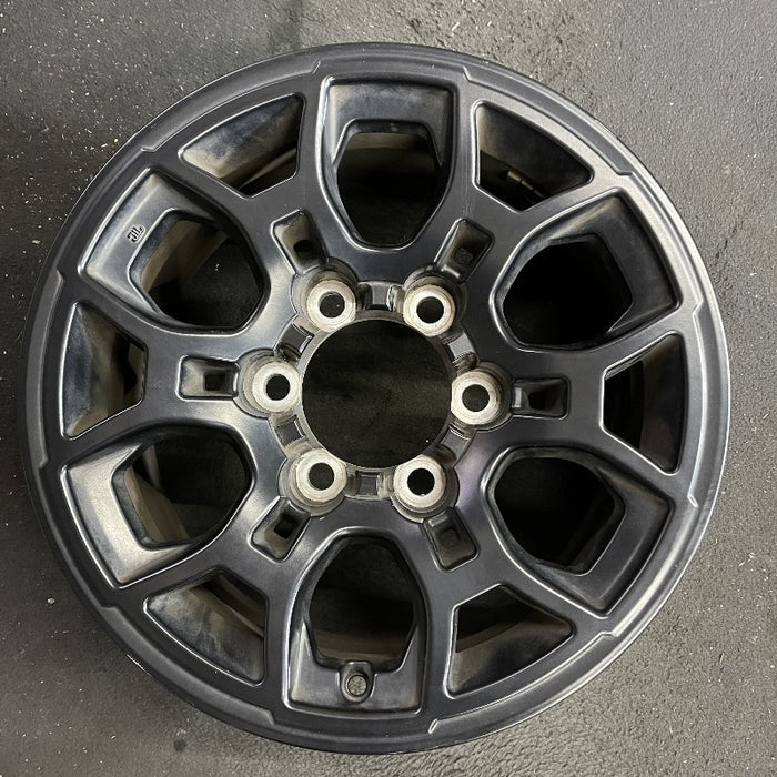 16" TACOMA 19 16x7 alloy 6 spoke D Spoke black Original OEM Wheel Rim