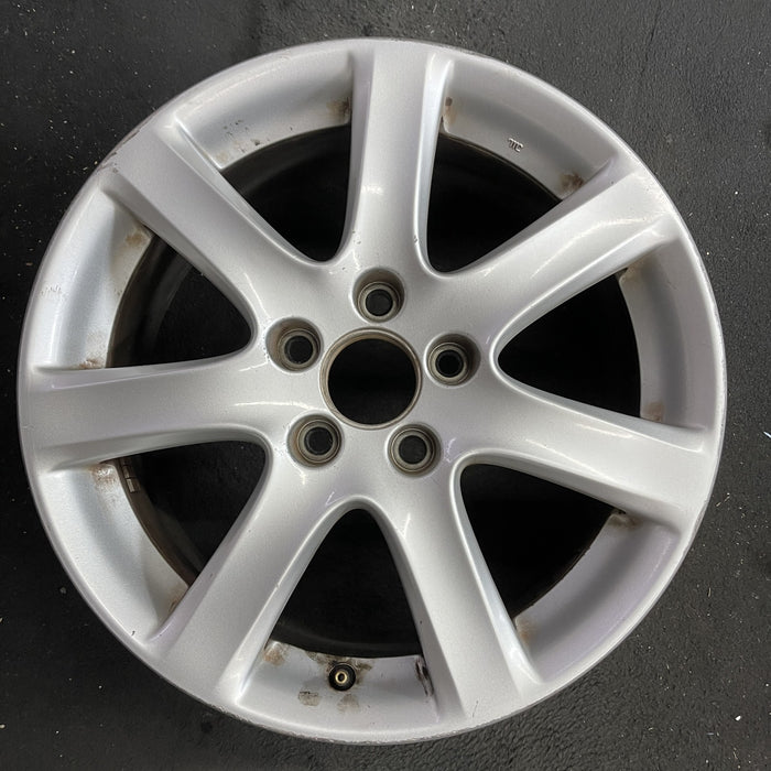 17" TSX 04-05 17x7 , 7 spoke Original OEM Wheel Rim - Angle View