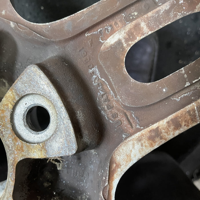 16" GRAND CHEROKEE 99-00 16x7, aluminum, 5 large triangular holes Original OEM Wheel Rim