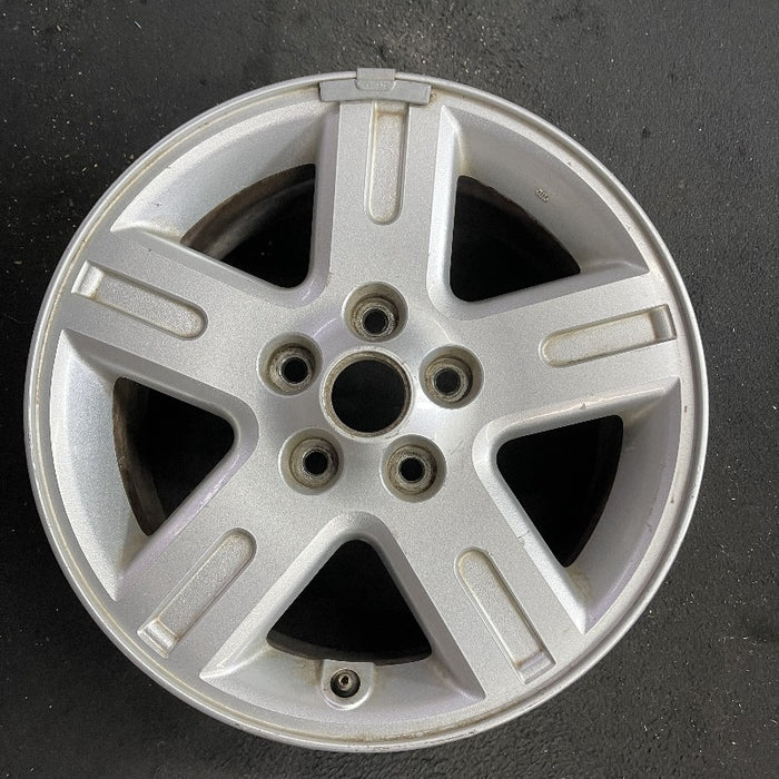 16" ESCAPE 05-08 VIN H 8th digit Hybrid 16x7 aluminum 5 spoke exposed lugs grooved spoke Original OEM Wheel Rim