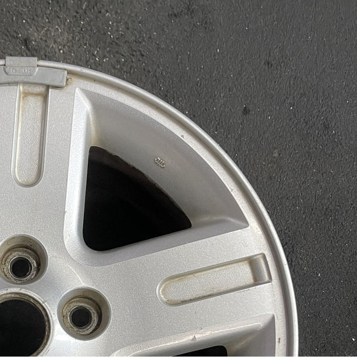 16" ESCAPE 05-08 VIN H 8th digit Hybrid 16x7 aluminum 5 spoke exposed lugs grooved spoke Original OEM Wheel Rim