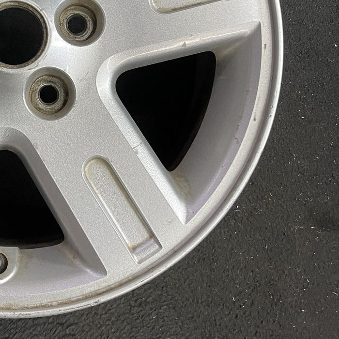 16" ESCAPE 05-08 VIN H 8th digit Hybrid 16x7 aluminum 5 spoke exposed lugs grooved spoke Original OEM Wheel Rim