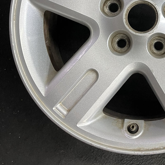 16" ESCAPE 05-08 VIN H 8th digit Hybrid 16x7 aluminum 5 spoke exposed lugs grooved spoke Original OEM Wheel Rim