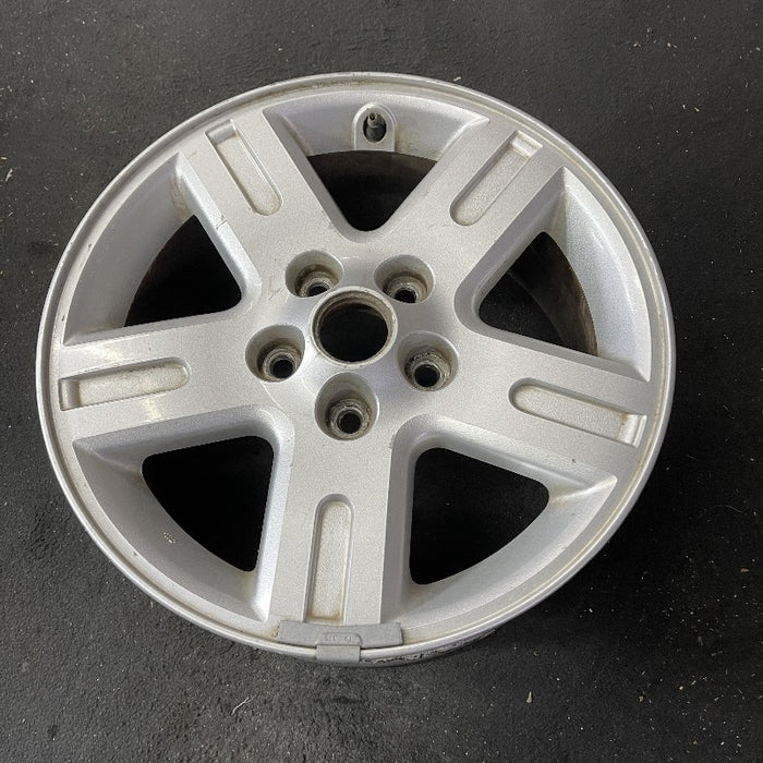 16" ESCAPE 05-08 VIN H 8th digit Hybrid 16x7 aluminum 5 spoke exposed lugs grooved spoke Original OEM Wheel Rim