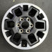 17" TACOMA 24 17x7.5, black Original OEM Wheel Rim - Angle View