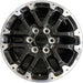 18" SEQUOIA 23-24 18x7.5, 6 double spoke, black Original OEM Wheel Rim - Front View