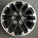 18" SEQUOIA 23-24 18x7.5, 6 double spoke, black Original OEM Wheel Rim - Angle View