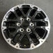 18" SEQUOIA 23-24 18x7.5, 6 double spoke, black Original OEM Wheel Rim - Side Profile